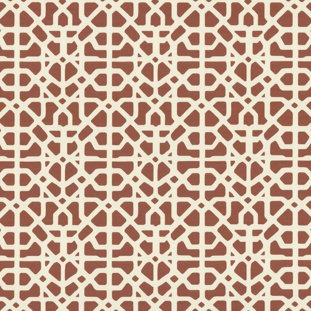 Moroccan 55 Clay by Kasmir Fabric 1452 65% Polyester
35% Cotton
 SPAIN </p><p>Repeat: Horizontal: 11 inches and Vertical: 11 6/8 inches 55 - Fabric Carolina -
