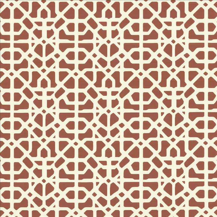 Moroccan 110 Clay by Kasmir Fabric 1452 65% Polyester
35% Cotton
 SPAIN </p><p>Repeat: Horizontal: 11 inches and Vertical: 11 6/8 inches 110 - Fabric Carolina -