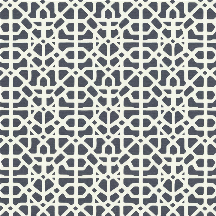 Moroccan 55 Blue by Kasmir Fabric 1454 65% Polyester
35% Cotton
 SPAIN </p><p>Repeat: Horizontal: 11 inches and Vertical: 11 6/8 inches 55 - Fabric Carolina -