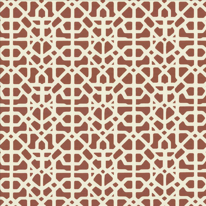 Moroccan 55 Clay by Kasmir Fabric 1452 65% Polyester
35% Cotton
 SPAIN 40,000 Martindale Cycles </p><p>Repeat: Horizontal: 11 inches and Vertical: 11 6/8 inches 55 - Fabric Carolina -