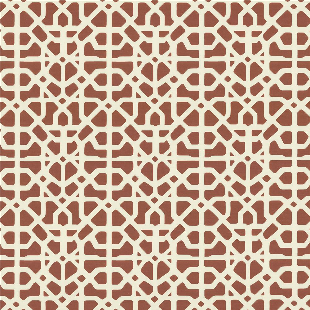 Moroccan 55 Clay by Kasmir Fabric 1452 65% Polyester
35% Cotton
 SPAIN </p><p>Repeat: Horizontal: 11 inches and Vertical: 11 6/8 inches 55 - Fabric Carolina -
