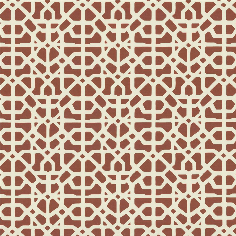 Moroccan 55 Clay by Kasmir Fabric 1452 65% Polyester
35% Cotton
 SPAIN 40,000 Martindale Cycles Horizontal: 11 inches and Vertical: 11 6/8 inches 55 - Fabric Carolina -
