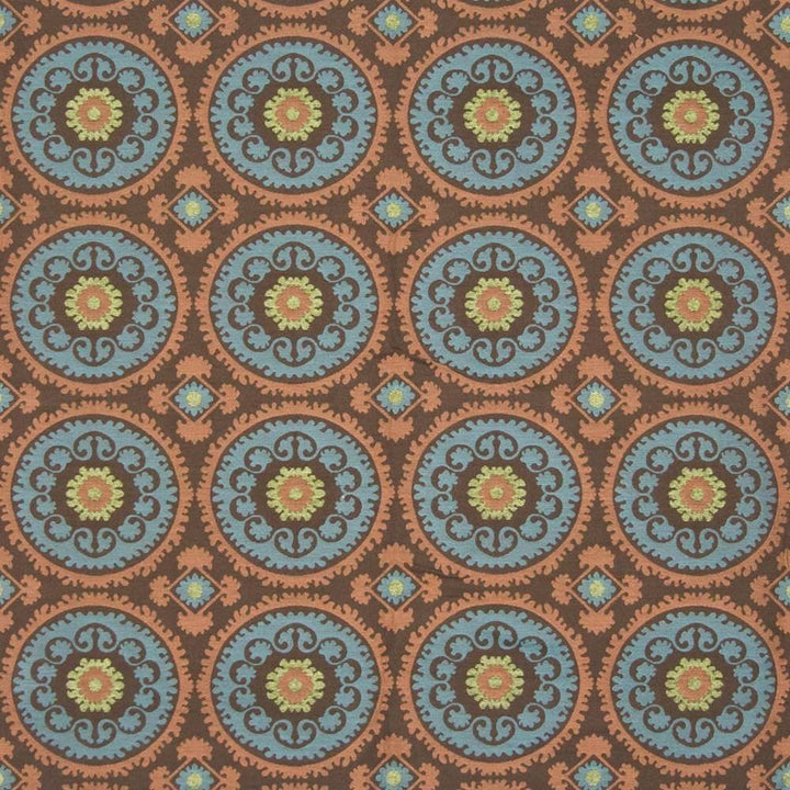 Moroccan Fantasy Pumpkin Latte by Kasmir Fabric 1387 CHINA 15,000 Wyzenbeek Double Rubs H: 7 4/8 inches, V:7 inches 54 - Fabric Carolina - Kasmir