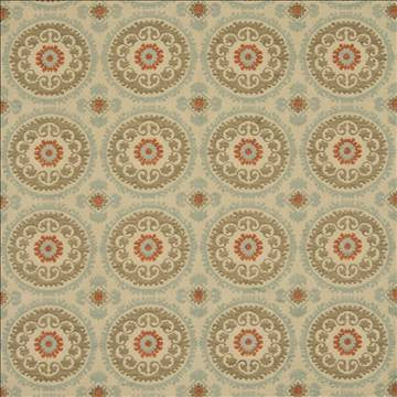 Moroccan Fantasy Sahara by Kasmir Fabric 1387 72% Rayon 28% Polyester CHINA 15,000 Wyzenbeek Double Rubs H: 7 4/8 inches, V: 7 inches 54 - Fabric Carolina - Kasmir