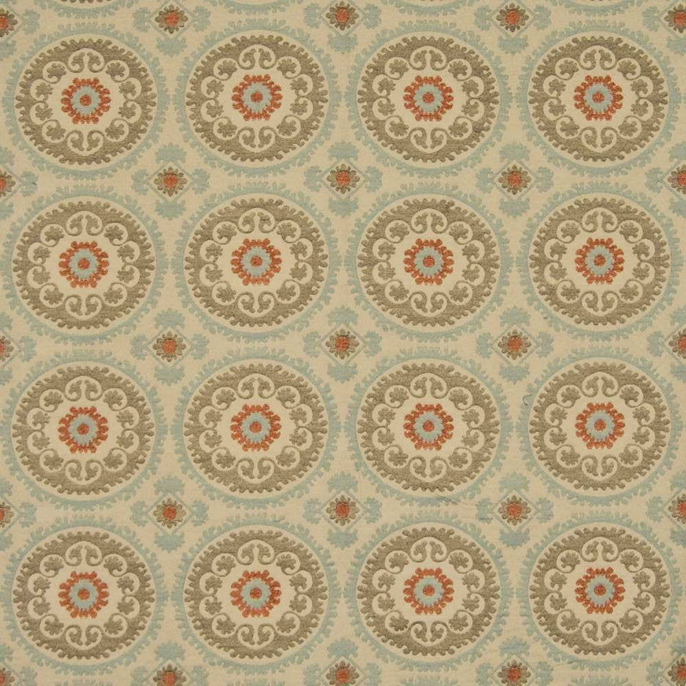Moroccan Fantasy Sahara by Kasmir Fabric 1387 CHINA 15,000 Wyzenbeek Double Rubs H: 7 4/8 inches, V:7 inches 54 - Fabric Carolina - Kasmir