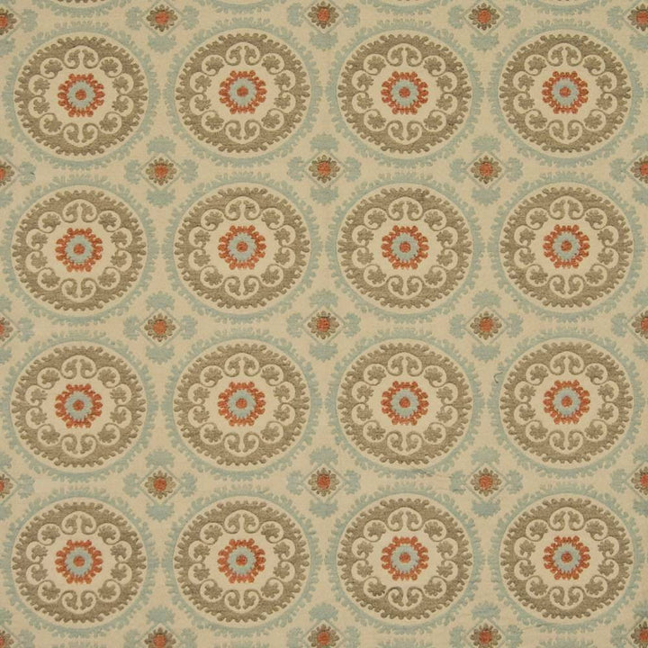 Moroccan Fantasy Sahara by Kasmir Fabric 1387 CHINA 15,000 Wyzenbeek Double Rubs H: 7 4/8 inches, V:7 inches 54 - Fabric Carolina - Kasmir