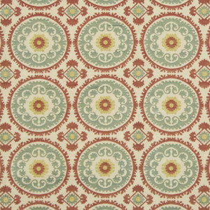 Moroccan Fantasy Tangerine by Kasmir Fabric