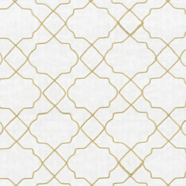 Moroccan Trellis Snowflake by Kasmir Fabric 5111 CHINA Not Tested H: 7 4/8 inches, V:8 inches 57 - 59 - Fabric Carolina - Kasmir