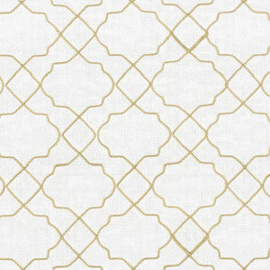 Moroccan Trellis Snowflake by Kasmir Fabric