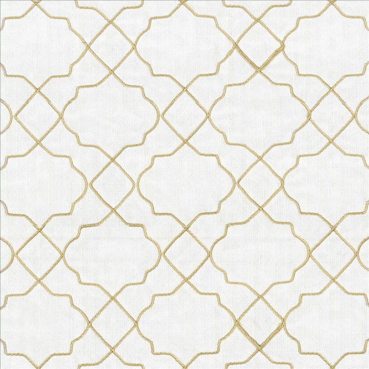 Moroccan Trellis Snowflake by Kasmir Fabric 5111 100% Polyester
 CHINA </p><p>Repeat: Horizontal: 7 4/8 inches and Vertical: 8 inches 57 - 59 - Fabric Carolina -
