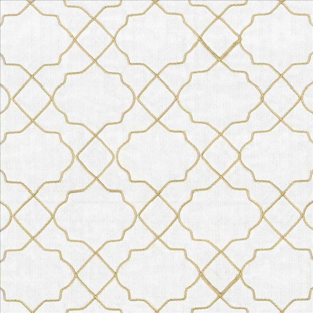 Moroccan Trellis Snowflake by Kasmir Fabric 5111 100% Polyester
 CHINA </p><p>Repeat: Horizontal: 7 4/8 inches and Vertical: 8 inches 57 - 59 - Fabric Carolina -