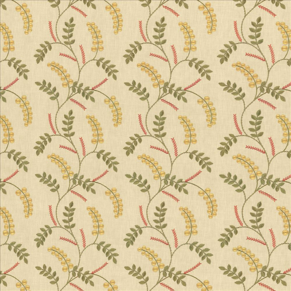 Morwenna Meadow by Kasmir Fabric 1468 52% Cotton
48% Polyester
 INDIA </p><p>Repeat: Horizontal: 8 5/8 inches and Vertical: 9 1/8 inches 52 - Fabric Carolina -
