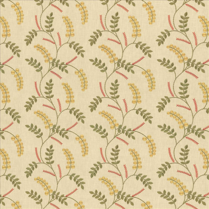 Morwenna Meadow by Kasmir Fabric 1468 52% Cotton
48% Polyester
 INDIA </p><p>Repeat: Horizontal: 8 5/8 inches and Vertical: 9 1/8 inches 52 - Fabric Carolina -