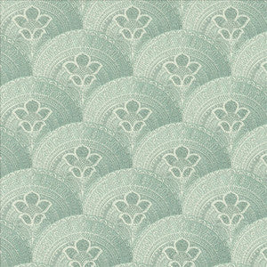 Mosaic Motif Lagoon by Kasmir Fabric