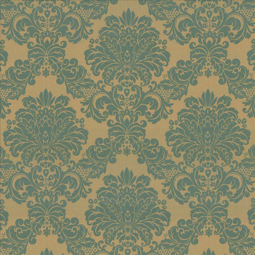 Mosler Seafoam by Kasmir Fabric 8001 75% Polyester
25% Rayon
 CHINA </p><p>Repeat: Horizontal: 29 inches and Vertical: 29 inches 54 - 56 - Fabric Carolina -