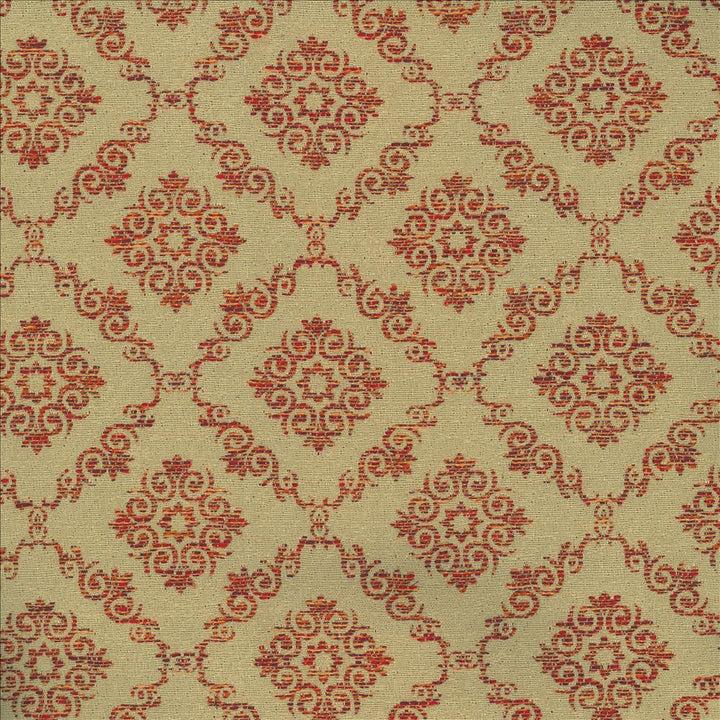 Mosler Trellis Spice by Kasmir Fabric 8001 75% Polyester
25% Rayon
 CHINA 30,000 Wyzenbeek Double Rubs Horizontal: 4 inches and Vertical: 4 inches 54 - Fabric Carolina -