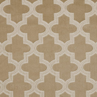 Jewell Ivory by Mitchell Designer Fabric #1605 100% Polyester China </p><p>Repeat: Horizontal: 3.5 and Vertical: 4.5 56 - Swanky Fabrics -