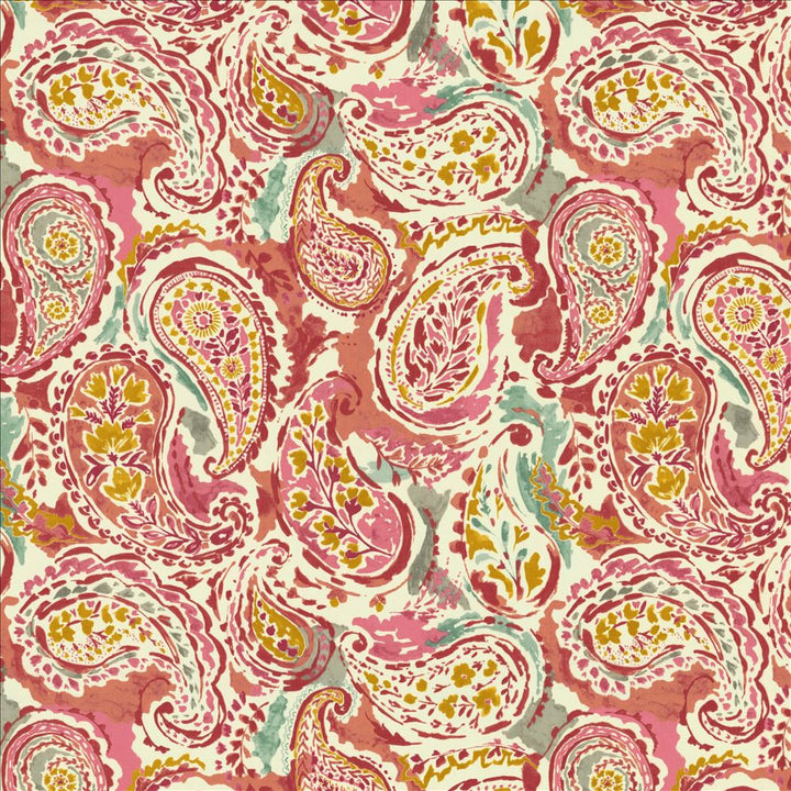 Mughal Rose by Kasmir Fabric 5155 100% Cotton
 USA 15,000 Wyzenbeek Double Rubs </p><p>Repeat: Horizontal: 27 inches and Vertical: 27 inches 54 - Fabric Carolina -