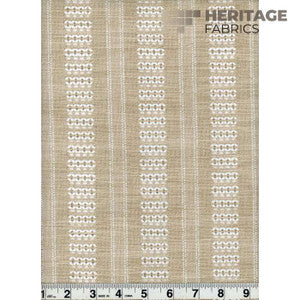 Mykonos French Vanilla by Heritage Fabric