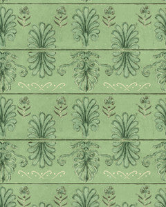MYKONOS VILLA MOTIF Island Green Wallpaper (WP30040) by Mind The Gap