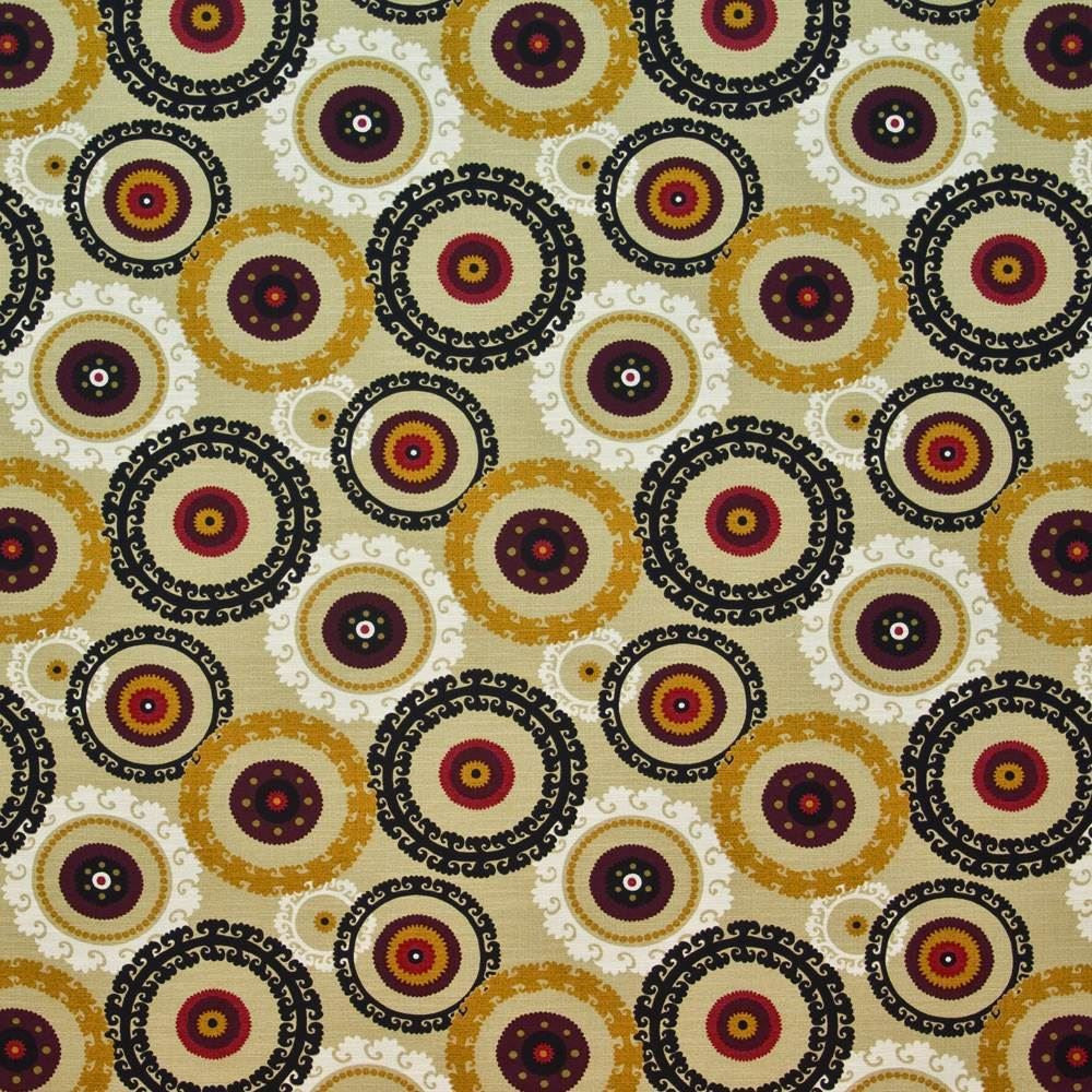 Nageezi Topaz by Kasmir Fabric 1399 100% Cotton
 PAKISTAN </p><p>Repeat: Horizontal: 18 inches and Vertical: 18 inches 54 - 55 - Fabric Carolina -