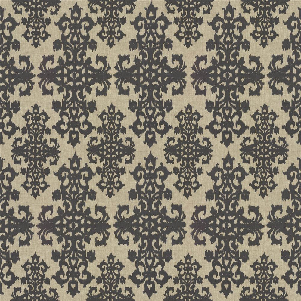 Namaskar Grey by Kasmir Fabric 5113 100% Linen
 POLAND </p><p>Repeat: Horizontal: 18 inches and Vertical: 36 inches 54 - 55 - Fabric Carolina -