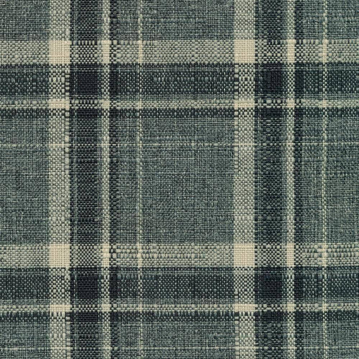 Nantucket Plaid Lava by Kasmir Fabric 1375 TAIWAN Not Tested H: 2 inches, V:2 1/8 inches 54 - 55 - Fabric Carolina - Kasmir