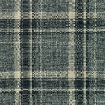 Nantucket Plaid Lava by Kasmir Fabric 1375 100% Polyester TAIWAN Not Tested H: 2 inches, V: 2 1/8 inches 54 - 55 - Fabric Carolina - Kasmir