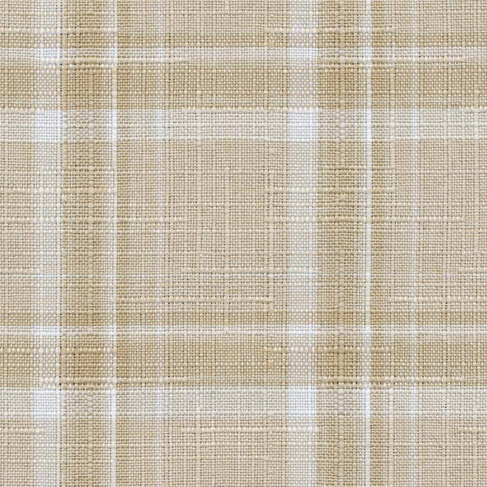 Nantucket Plaid Shell by Kasmir Fabric 1375 TAIWAN Not Tested H: 2 inches, V:2 1/8 inches 54 - 55 - Fabric Carolina - Kasmir