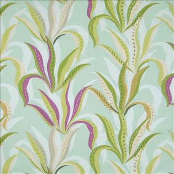 Napali Garden Chintz by Kasmir Fabric 1366 100% Cotton UNITED KINGDOM Not Tested H: 27 2/8 inches, V: 25 2/8 inches 54 - Fabric Carolina - Kasmir
