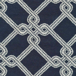 Nautica Trellis Marine by Kasmir Fabric
