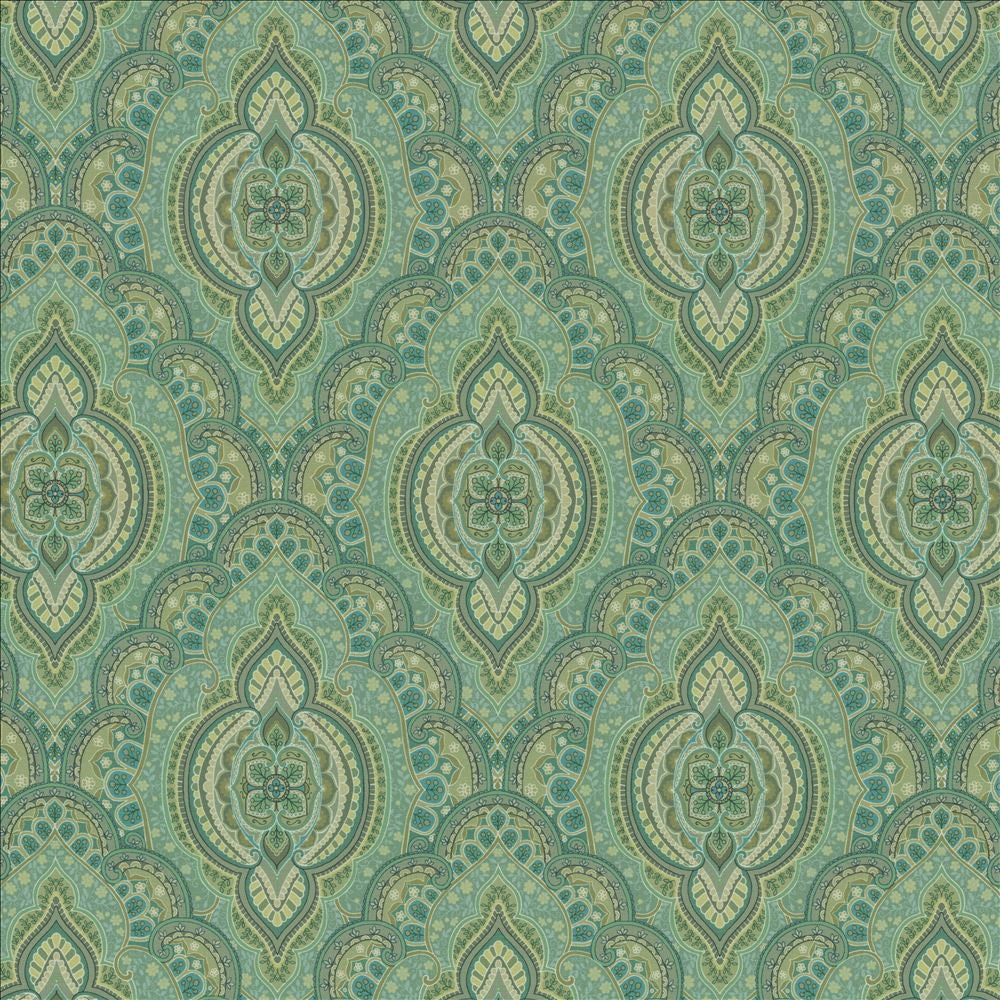 Nea Palmetto by Kasmir Fabric 5142 100% Cotton
 SOUTH KOREA </p><p>Repeat: Horizontal: 13 4/8 inches and Vertical: 17 6/8 inches 54 - Fabric Carolina -