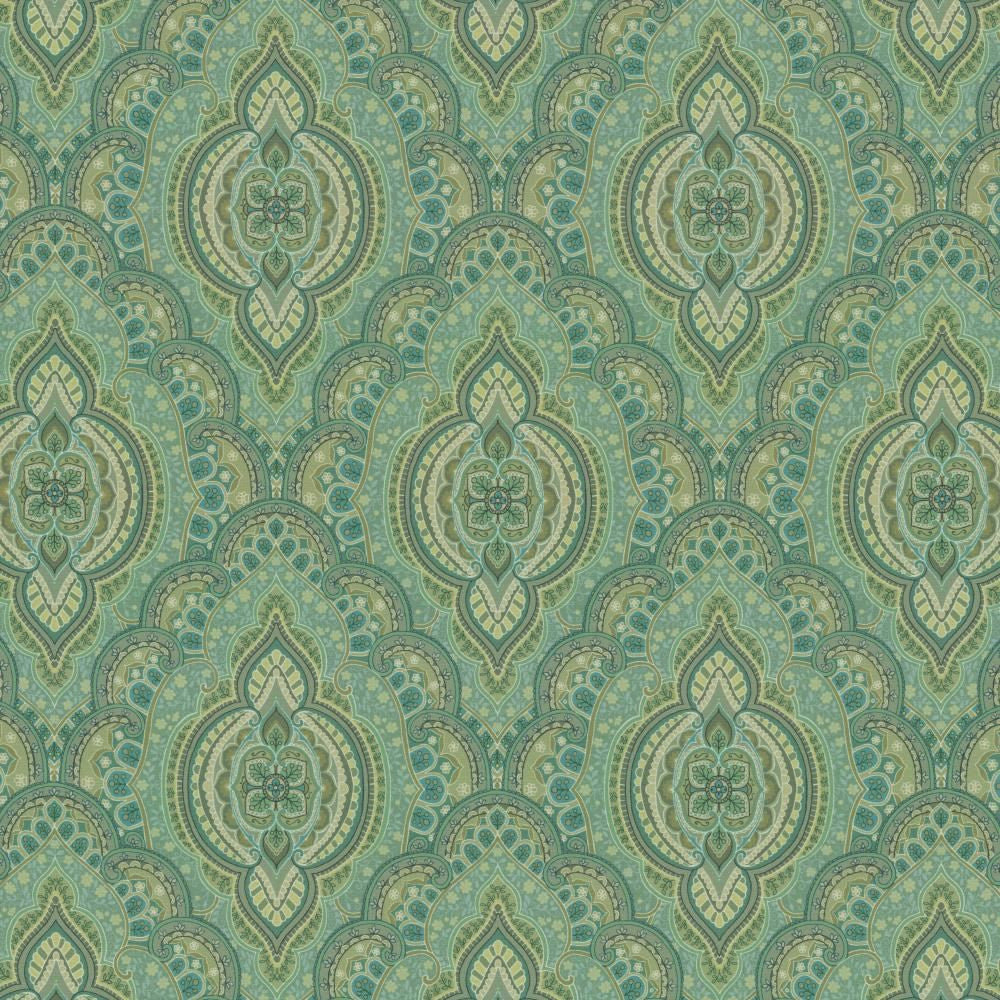 Nea Palmetto by Kasmir Fabric 5142 100% Cotton
 SOUTH KOREA </p><p>Repeat: Horizontal: 13 4/8 inches and Vertical: 17 6/8 inches 54 - Fabric Carolina -
