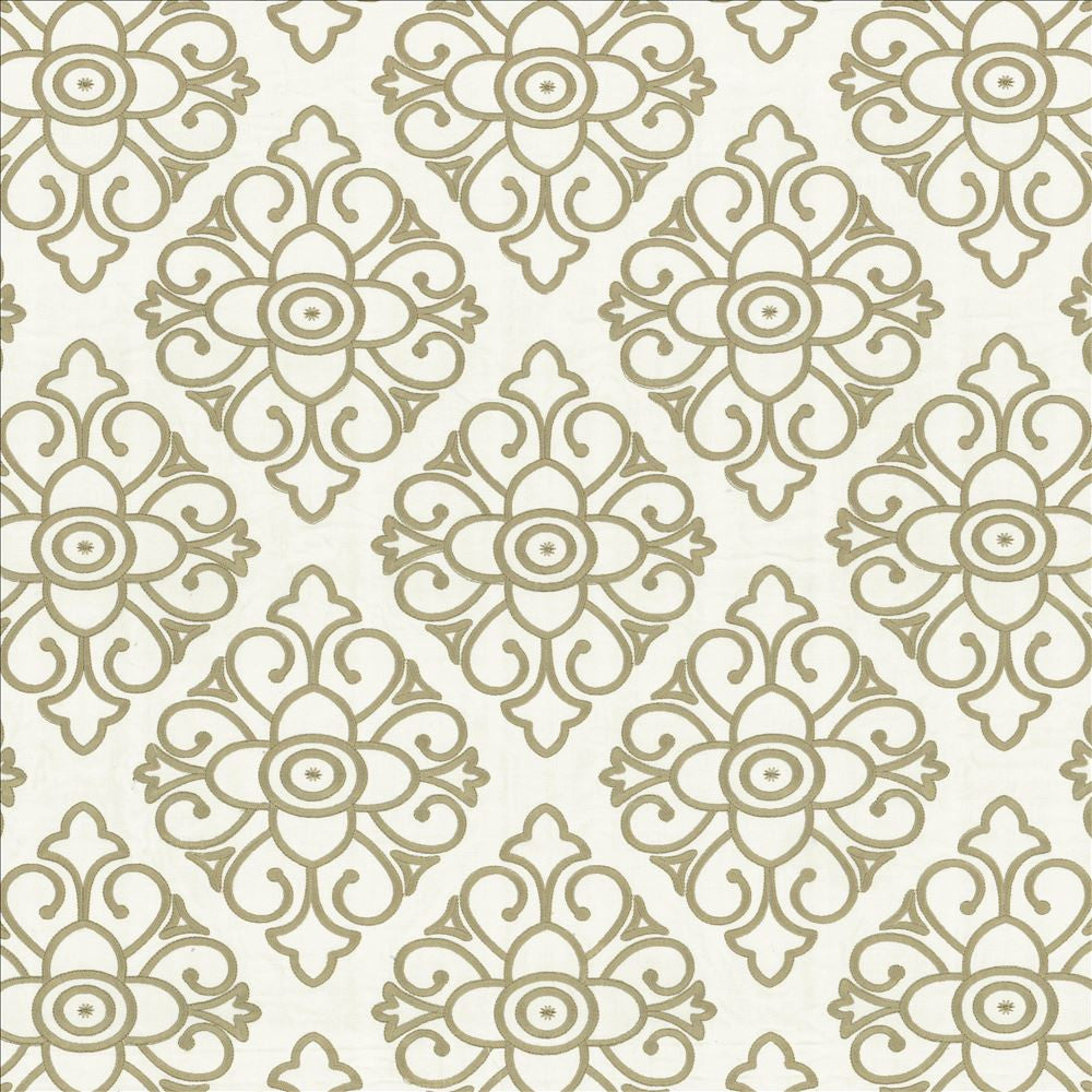 Neela White by Kasmir Fabric 5156 100% Cotton
 INDIA 11,000 Martindale Cycles Horizontal: 13 inches and Vertical: 15 inches 54 - Fabric Carolina -