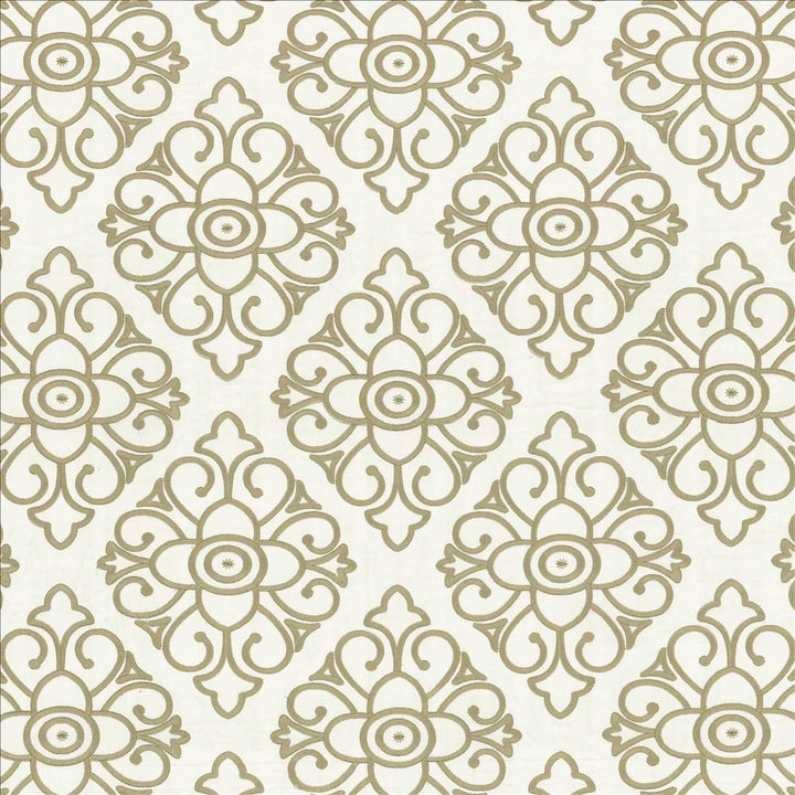 Neela White by Kasmir Fabric 5156 100% Cotton
 INDIA 11,000 Martindale Cycles Horizontal: 13 inches and Vertical: 15 inches 54 - Fabric Carolina -