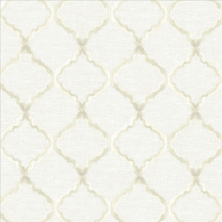 Negroni Snowflake  by Kasmir Fabric See sample 81% Polyester
19% Cotton
 INDIA Not Tested </p><p>Repeat: Horizontal: 8 6/8 inches and Vertical: 9 4/8 inches 54  - Fabric Carolina -