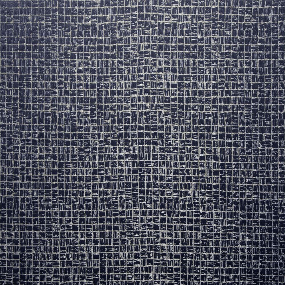 Nemours Indigo by Kasmir Fabric 5145 100% Polyester
 INDIA </p><p>Repeat: Horizontal: 3/8 inches and Vertical: 3/8 inches 54 - Fabric Carolina -