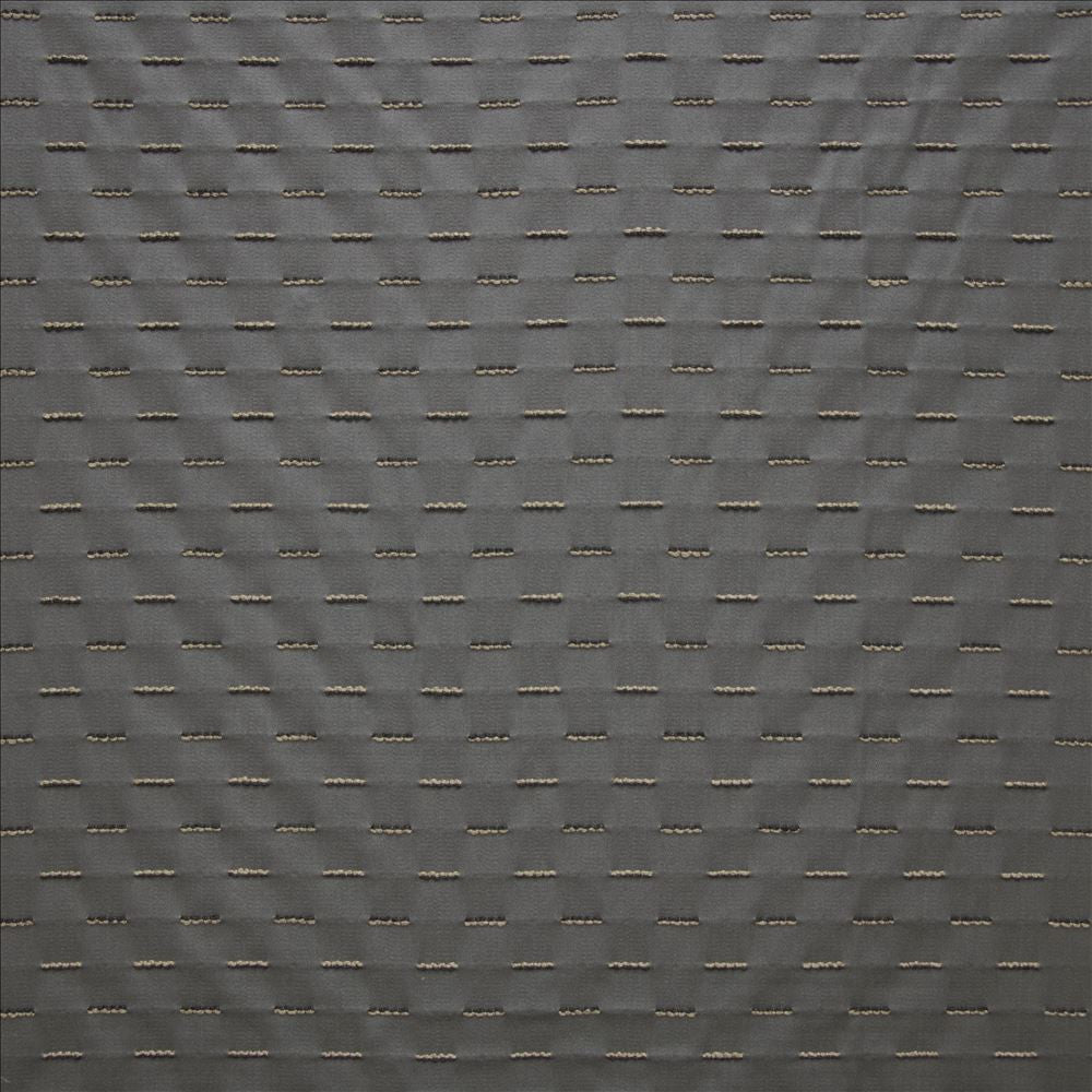 Neo Charcoal  by Kasmir Fabric See sample 73% Rayon
27% Polyester
 CHINA 20,000 Wyzenbeek Double Rubs </p><p>Repeat: Horizontal: 1 3/8 inches and Vertical: 1 2/8 inches 55  - Fabric Carolina -