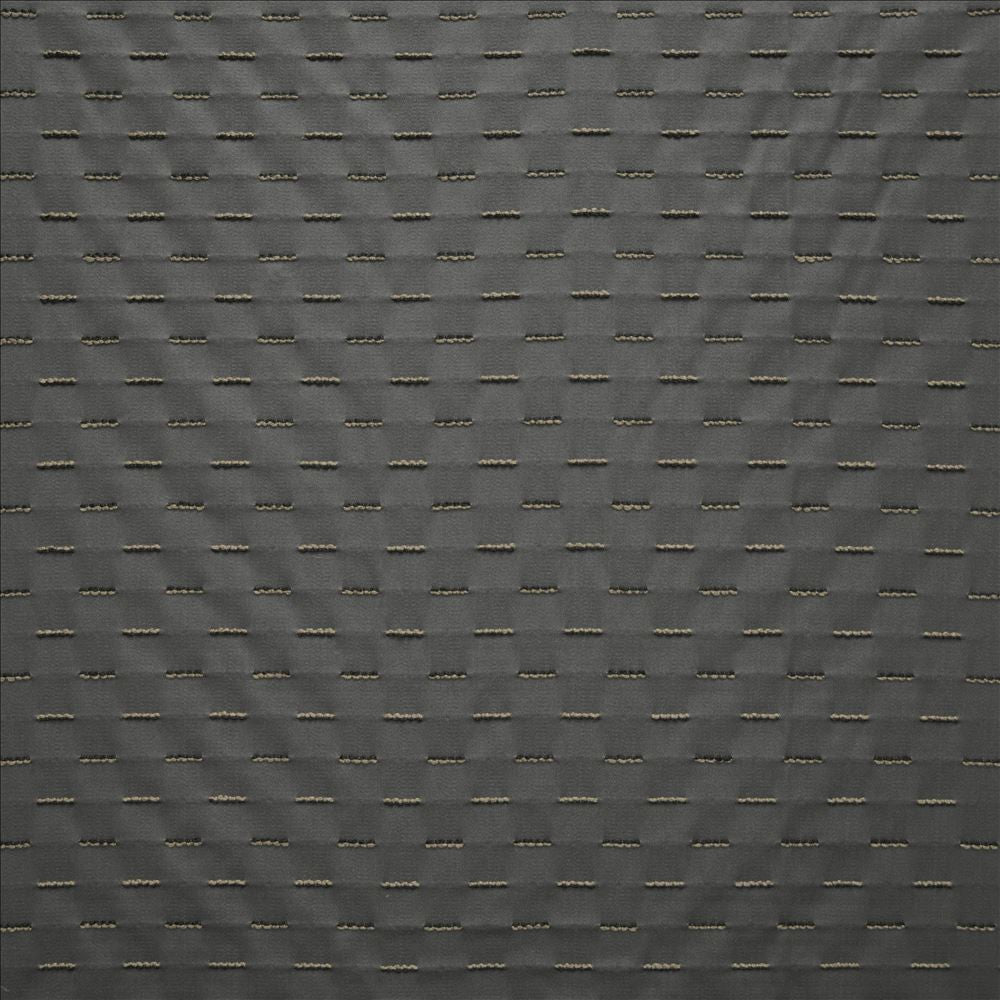 Neo Charcoal by Kasmir Fabric 1451 73% Rayon
27% Polyester
 CHINA </p><p>Repeat: Horizontal: 1 3/8 inches and Vertical: 1 2/8 inches 55 - Fabric Carolina -