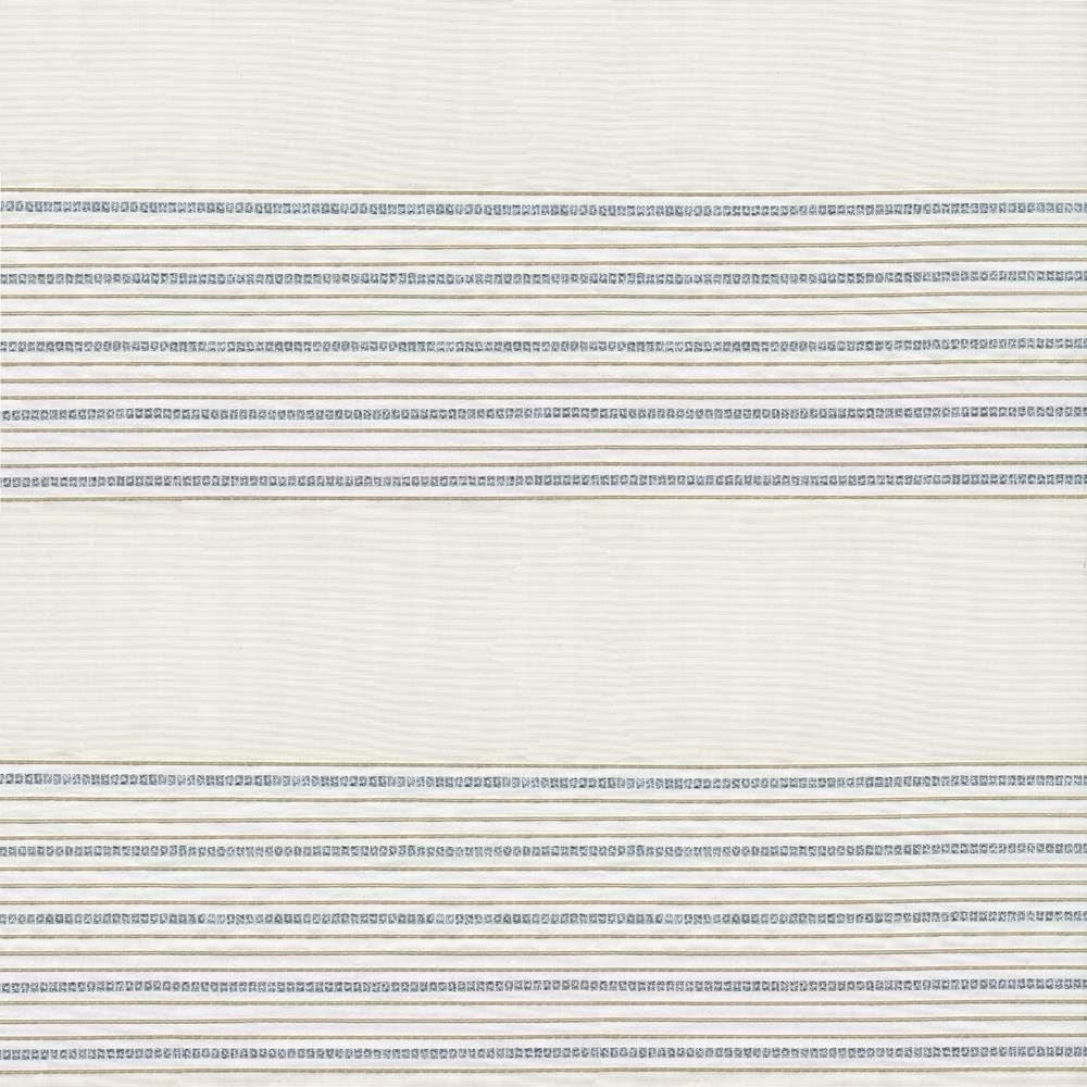 New Horizon Silver  by Kasmir Fabric See sample 100% Polyester
 CHINA Not Tested </p><p>Repeat: Horizontal: N/A and Vertical: 9 2/8 inches 54  - Fabric Carolina -