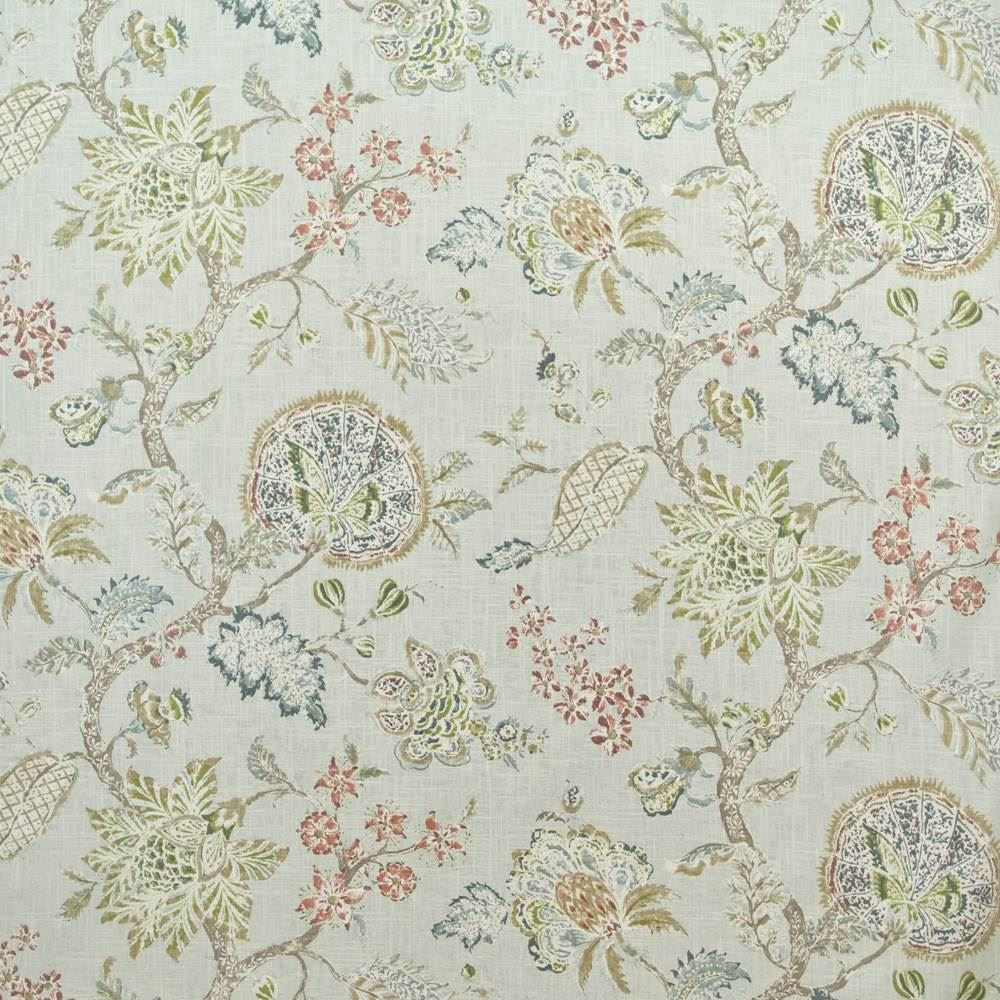 Nicholson Hill Blue Citrine by Kasmir Fabric 1403 55% Linen 45% Rayon USA 15,000 Wyzenbeek Double Rubs Horizontal: 54 inches and Vertical: 32 inches 54 - Fabric Carolina -