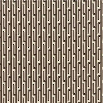 Nobu Fret Chocolate by Kasmir Fabric 5084 100% Cotton USA 12,000 Wyzenbeek Double Rubs H: 3 2/8 inches, V: 4 4/8 inches 54 - Fabric Carolina - Kasmir