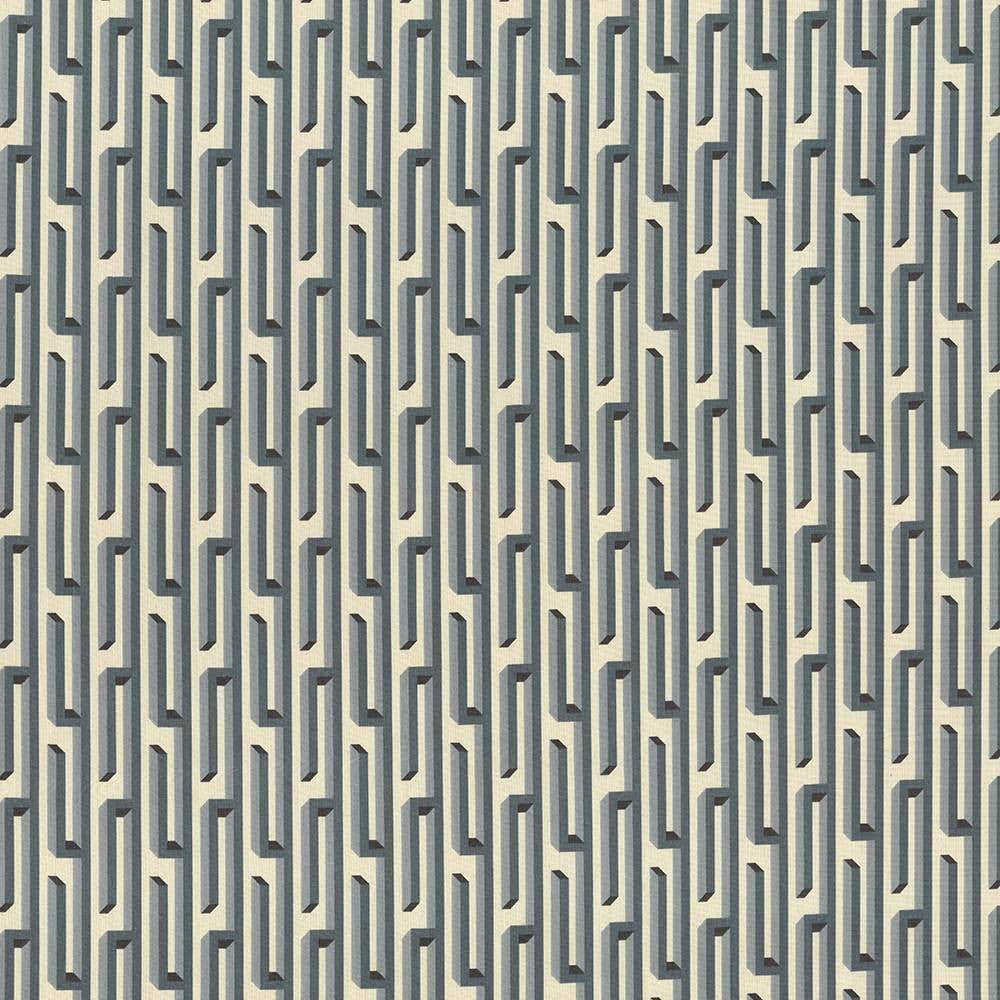 Nobu Fret Mist by Kasmir Fabric 5089 USA 12,000 Wyzenbeek Double Rubs H: 3 2/8 inches, V:4 4/8 inches 54 - Fabric Carolina - Kasmir