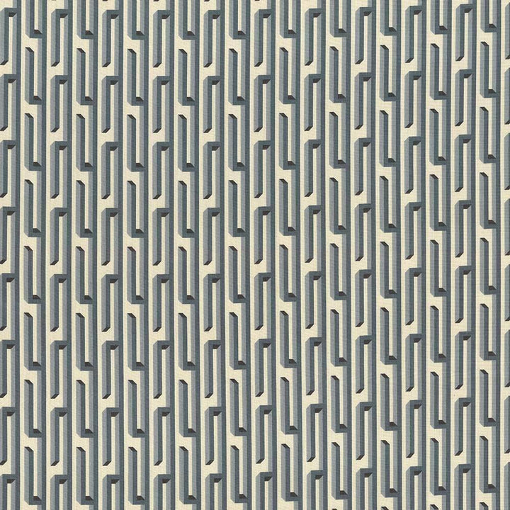 Nobu Fret Mist by Kasmir Fabric 5089 USA 12,000 Wyzenbeek Double Rubs H: 3 2/8 inches, V:4 4/8 inches 54 - Fabric Carolina - Kasmir