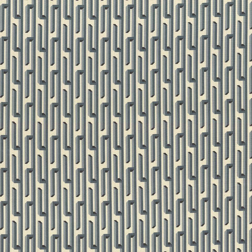Nobu Fret Mist by Kasmir Fabric 5089 100% Cotton
 USA </p><p>Repeat: Horizontal: 3 2/8 inches and Vertical: 4 4/8 inches 54 - Fabric Carolina -