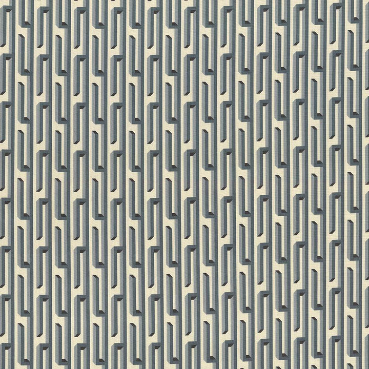 Nobu Fret Mist by Kasmir Fabric 5089 100% Cotton
 USA </p><p>Repeat: Horizontal: 3 2/8 inches and Vertical: 4 4/8 inches 54 - Fabric Carolina -