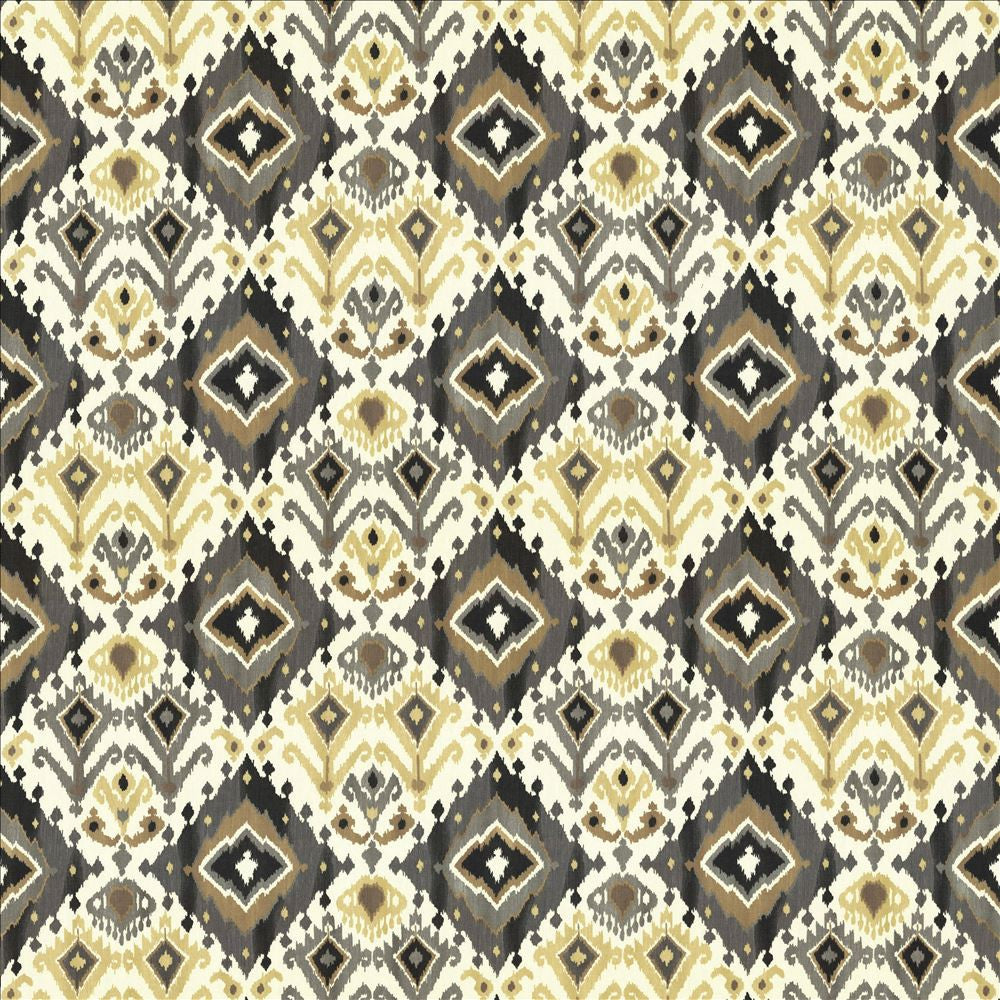 Nomad Goldmine  by Kasmir Fabric 5078 100% Cotton  TURKMENISTAN  </p><p>Repeat: Horizontal: 27 inches and Vertical: 27 inches 54  - 55   - Fabric Carolina -