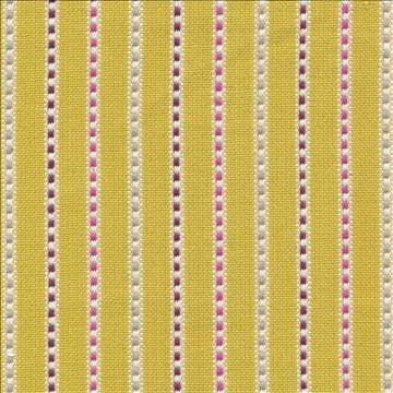 Nonpareil Stripe Kiwi by Kasmir Fabric 1400 100% Cotton INDIA Not Tested H: 1 inches, V: N/A 53 - 54 - Fabric Carolina - Kasmir