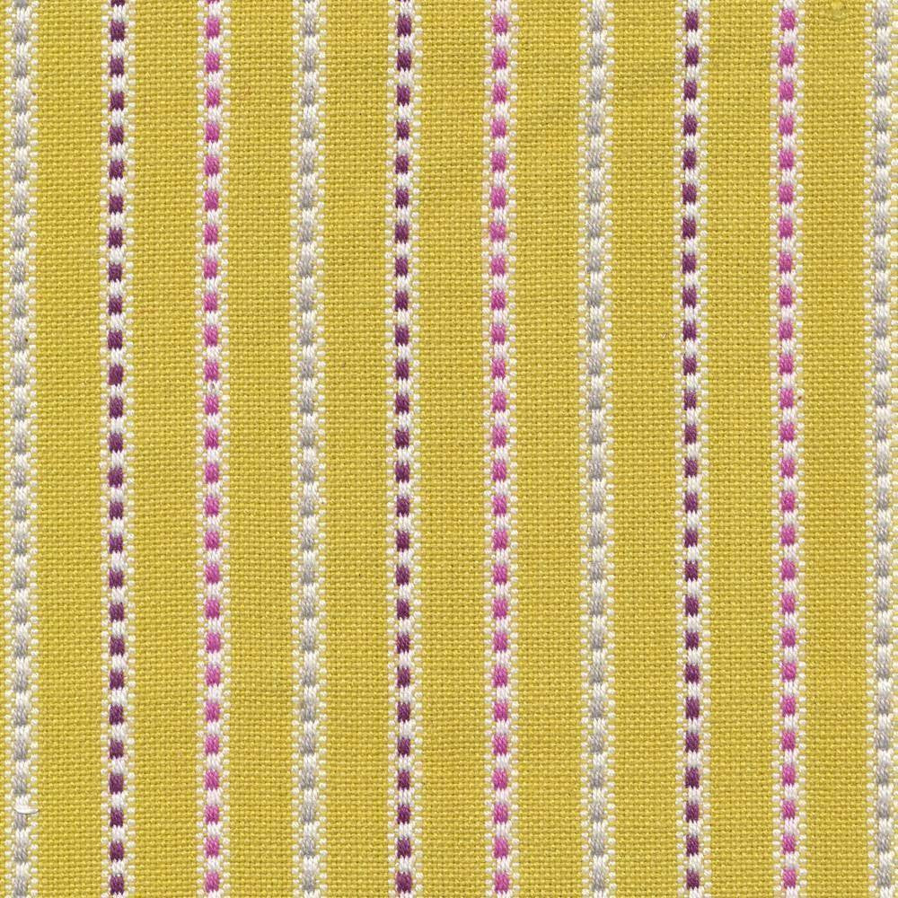 Nonpareil Stripe Kiwi by Kasmir Fabric 1400 INDIA Not Tested H: 1 inches, V:N/A 53 - 54 - Fabric Carolina - Kasmir