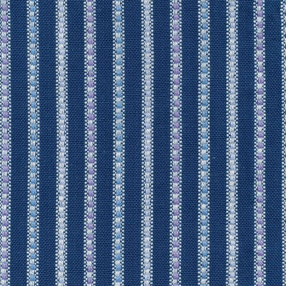 Nonpareil Stripe Mariner Blue by Kasmir Fabric 1401 100% Cotton
 INDIA Not Tested </p><p>Repeat: Horizontal: 1 inches and Vertical: N/A 53 - Fabric Carolina -